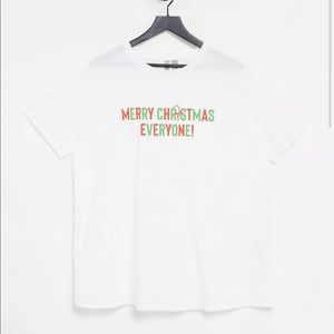 Asos Merry Christmas Everyone Shirt New Without Tags